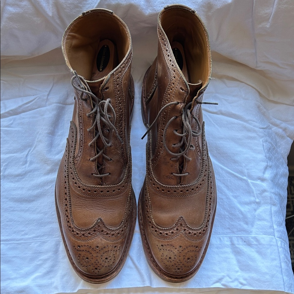 Allen Edmonds Tan Stirling Boots